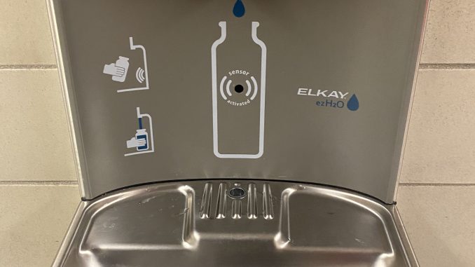 Campus Water Stations Save 400,000 Plastic Bottles